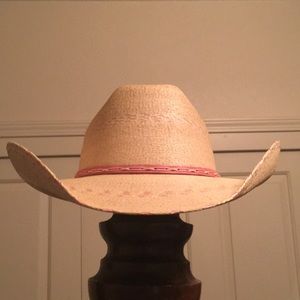Atwood Palmleaf Cowboy Hat Sz 7 1/4